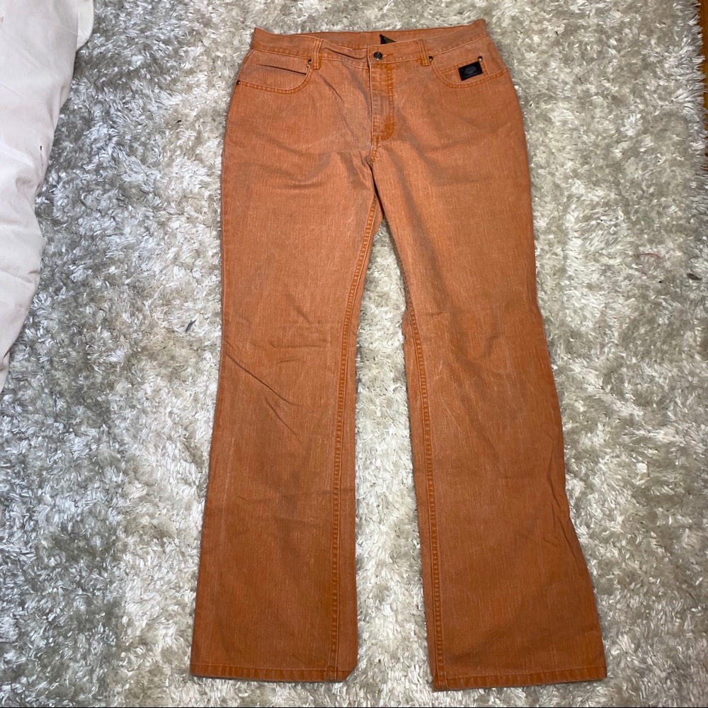 Harley Davidson Women's Orange Denim 12